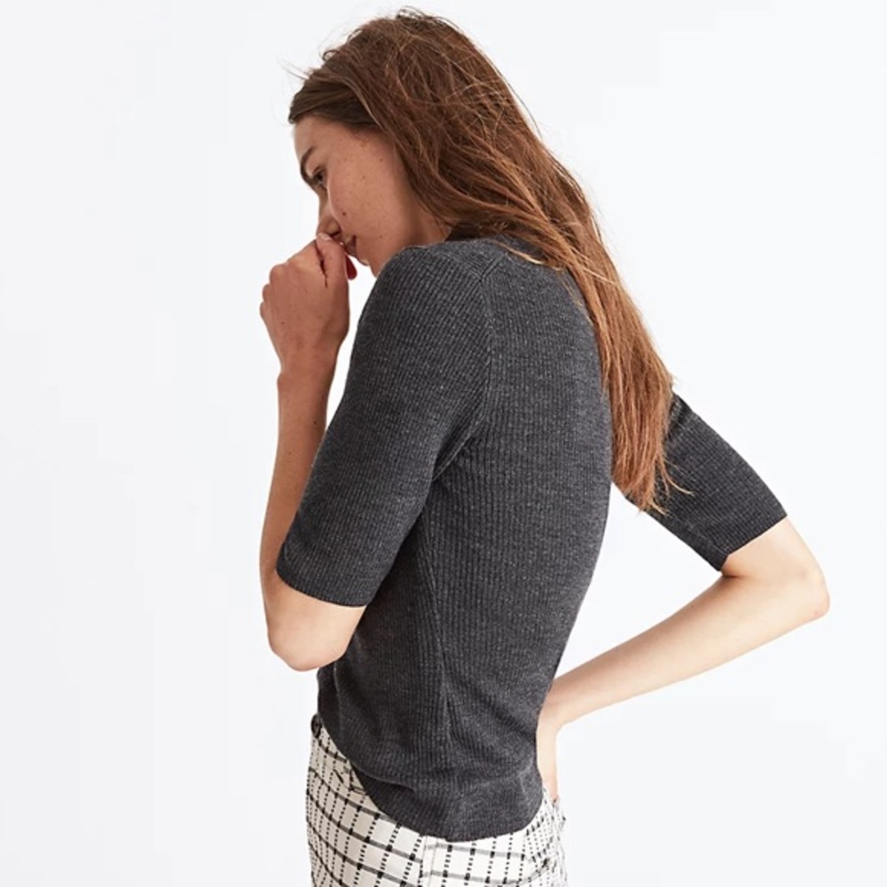 MADEWELL Ribbed Sweater - Picture 8 of 8